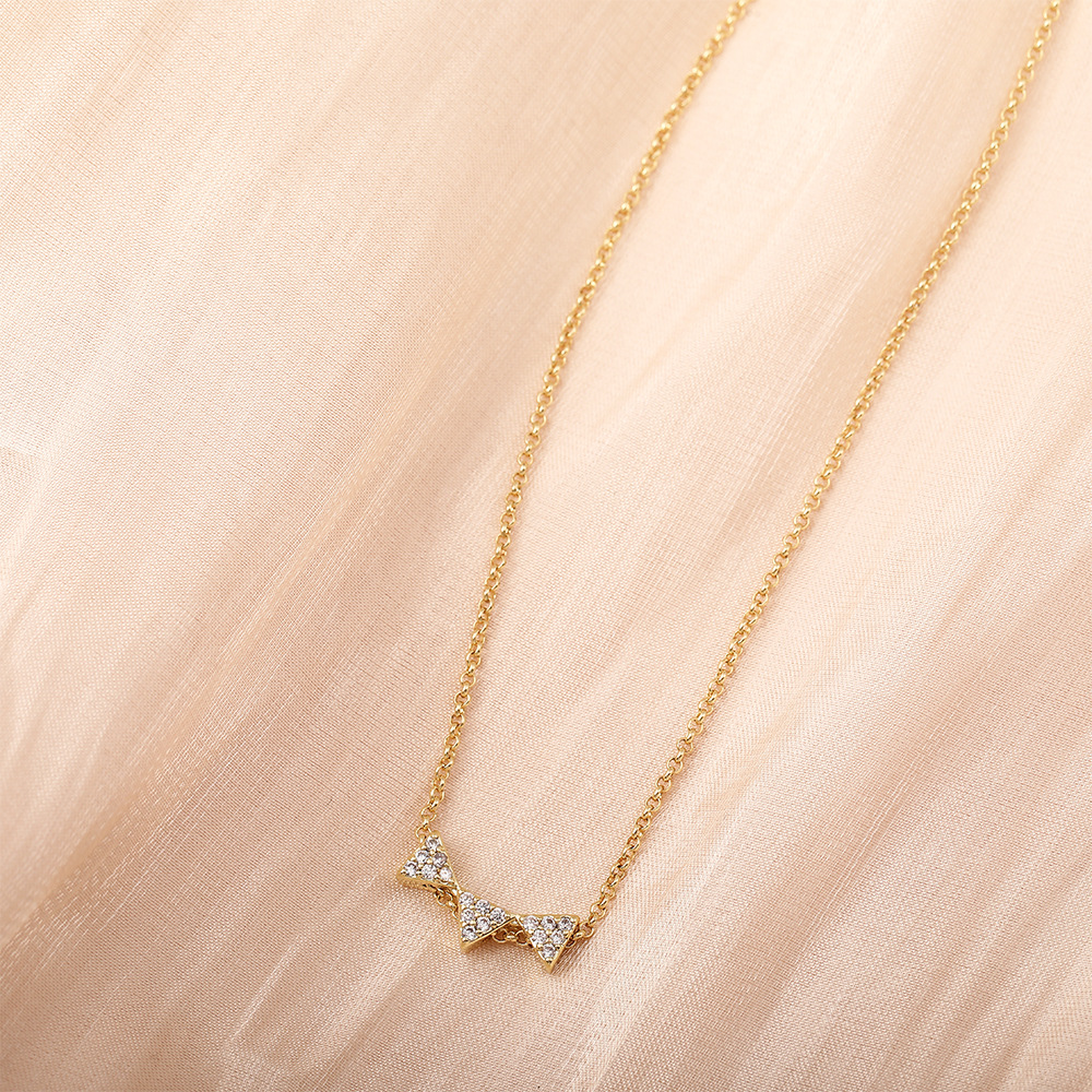 Vintage Cool Choker with 18K Golden Plated Copper and Zirconia